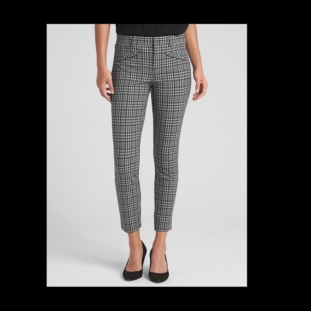Gap / Gingham Signature Skinny Ankle Women’s / 6